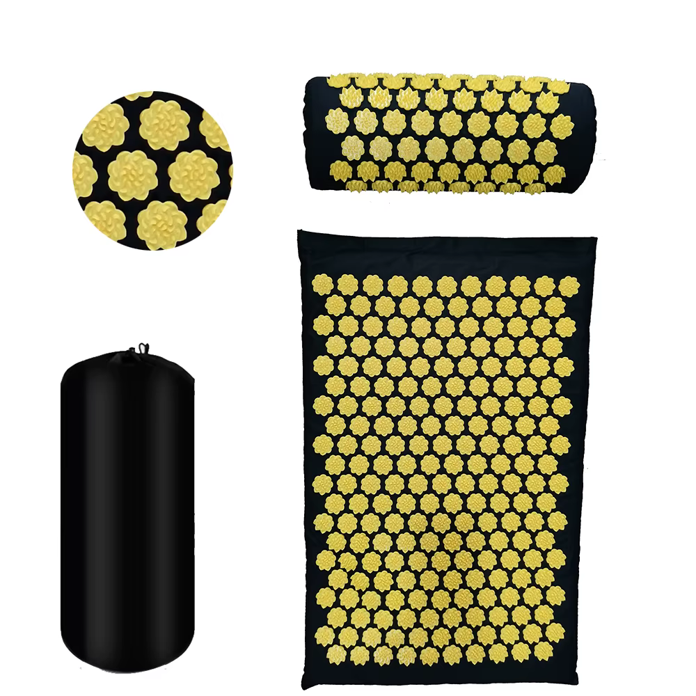 Tapis de Massage Shakti, tapis de Massage, de Yoga, d'acupression, soulage le Stress, les douleurs d
