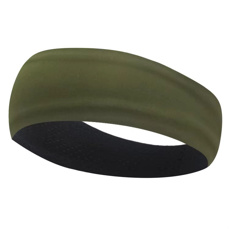 Bandeau de sport avec Logo personnalisé, Double bandeau Anti-transpirant respirant, Yoga, course à p