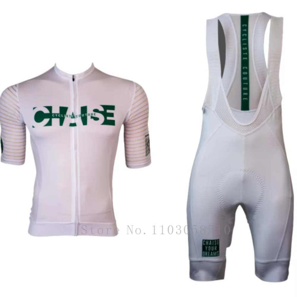 Chaise Cycliste Maillot de cyclisme ensemble vêtements hommes vtt vélo à manches courtes chemise rou
