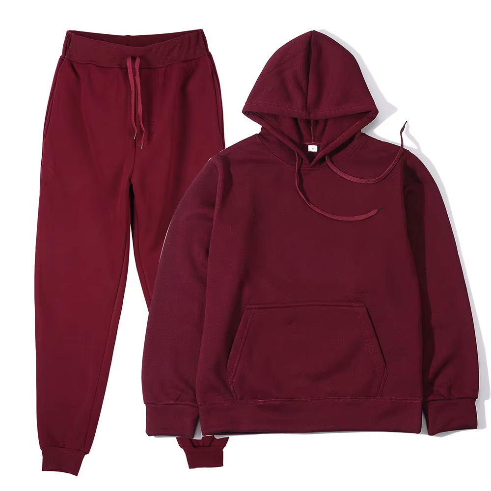 Combinaisons de sport pour hommes, survêtement à la mode, sweat à capuche + pantalon, ensemble deux 