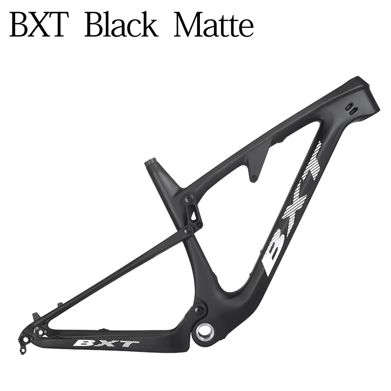 Cadre de VTT en carbone BXT T1000, suspension intégrale, axe traversant Boost 148, compatible avec p