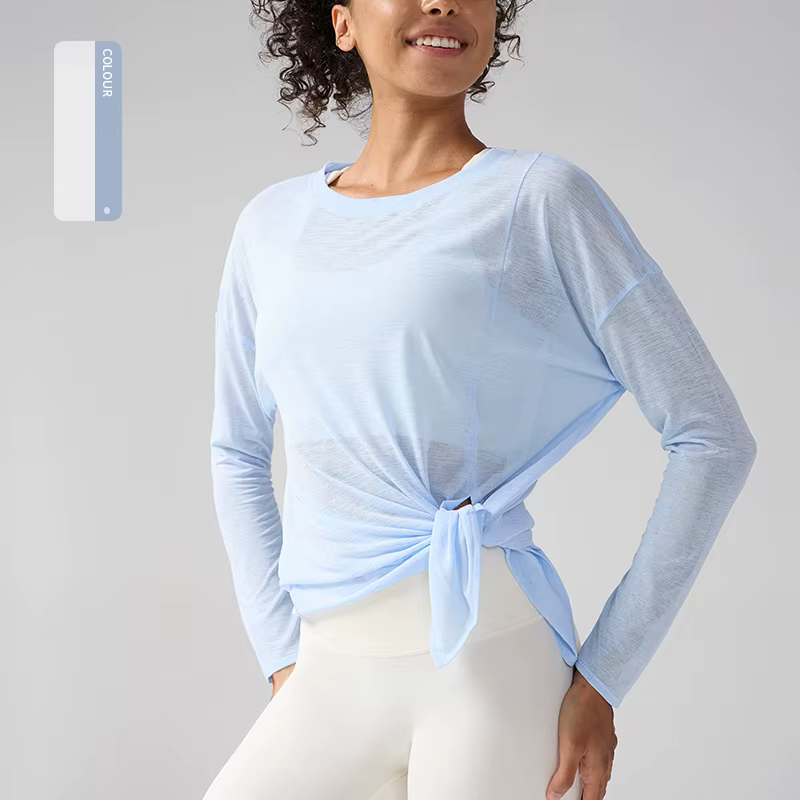 T-shirt de sport à manches courtes pour femmes, ample, à séchage rapide, haut de course, vêtements d