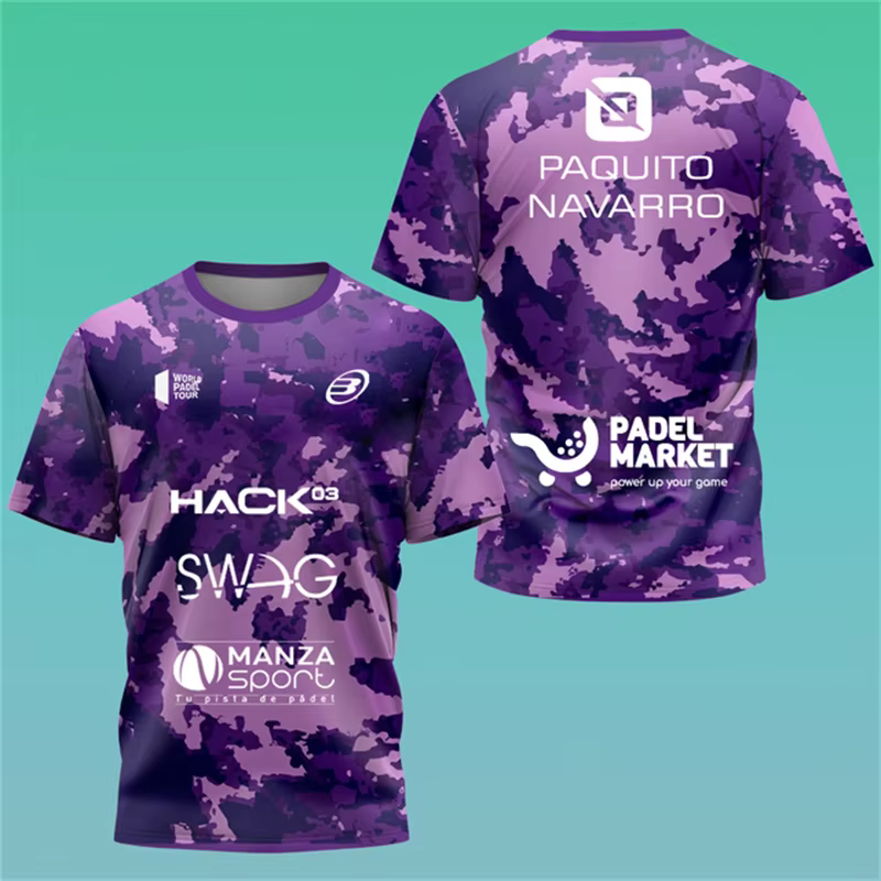 T-shirt de sport pour homme, style mode, pour le tennis, le badminton et le tennis de table, vêtemen