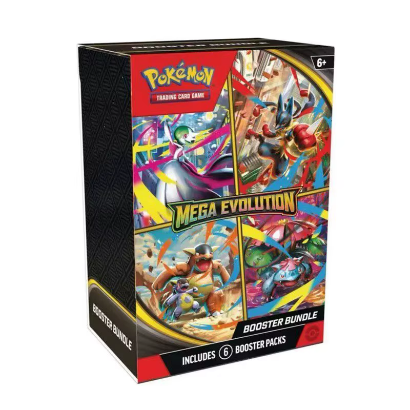 〓 60 cartes Pokémon Mega Evolution Booster, paquet de 151 cartes, cartes Flash de la série Sword & S
