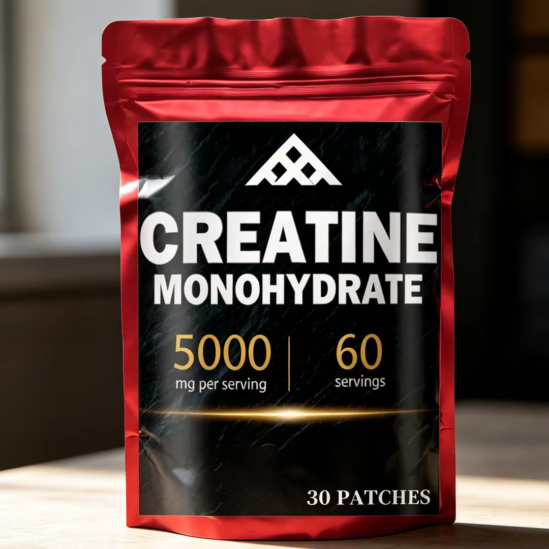 Patchs de créatine monohydrate en promotion - Développement musculaire, performance athlétique, endu