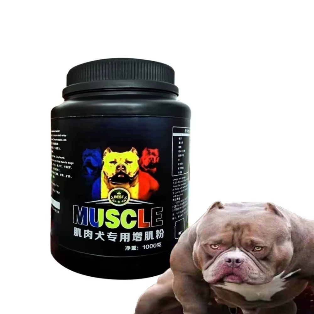 Bouledogue constructeur musculaire professionnel protéine de lactosérum poudre chiots adultes Bully-
