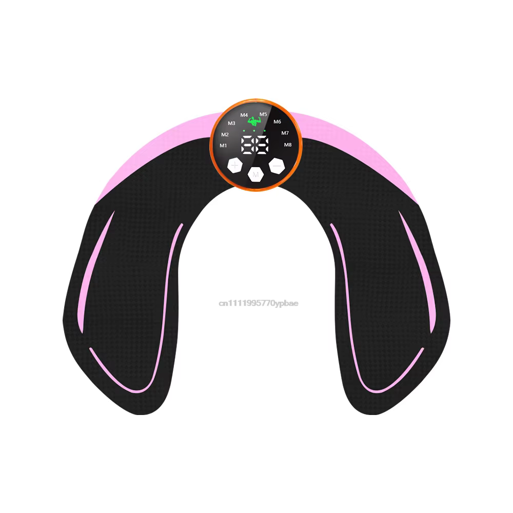 Stimulateur musculaire EMS - 19 intensités, tonificateur abdominal, rechargeable par USB, entraîneur