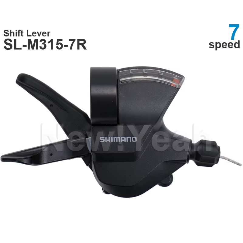 Groupe de transmission SHIMANO Tourney 7 vitesses comprenant SL-M315, RD-TY300, CS-HG200, MF-TZ500, 