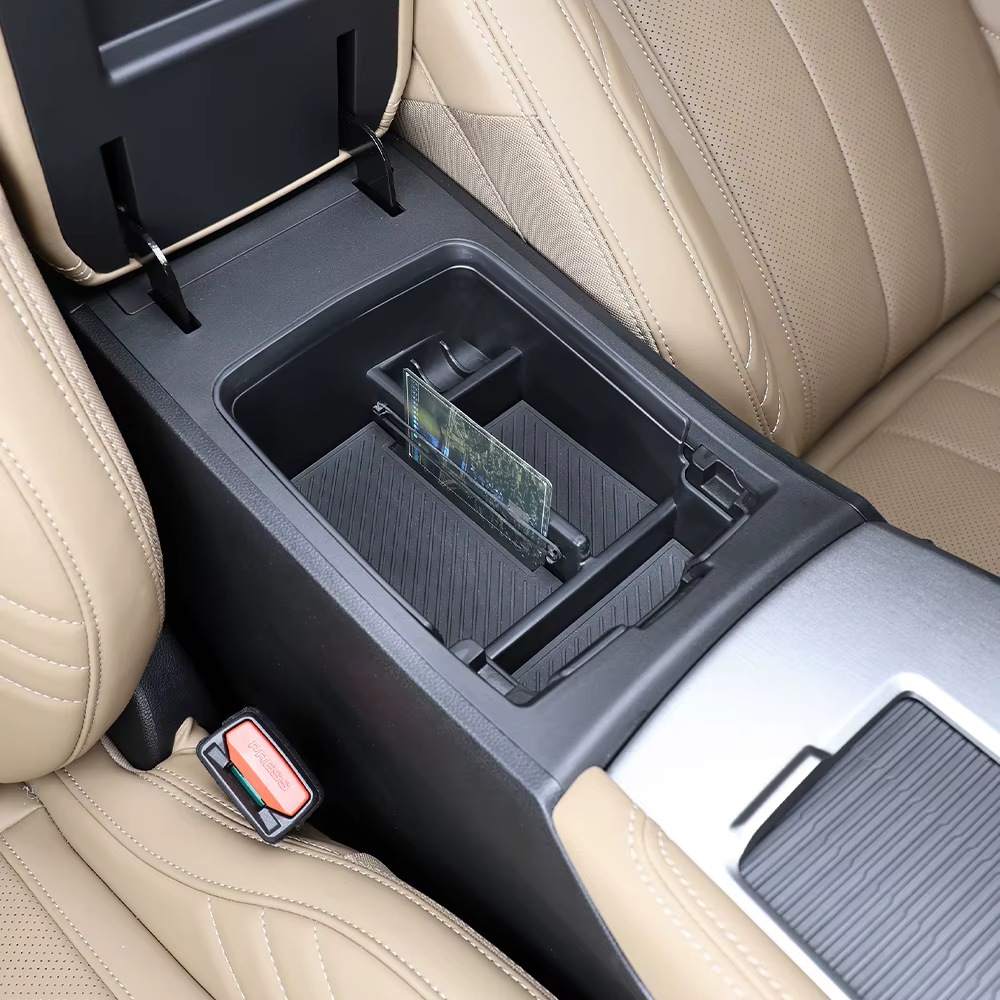 Pour Renault Grand Koleos 2024-2026 LHD, Boîte de rangement accoudoir ABS, Organisateur de plateau c