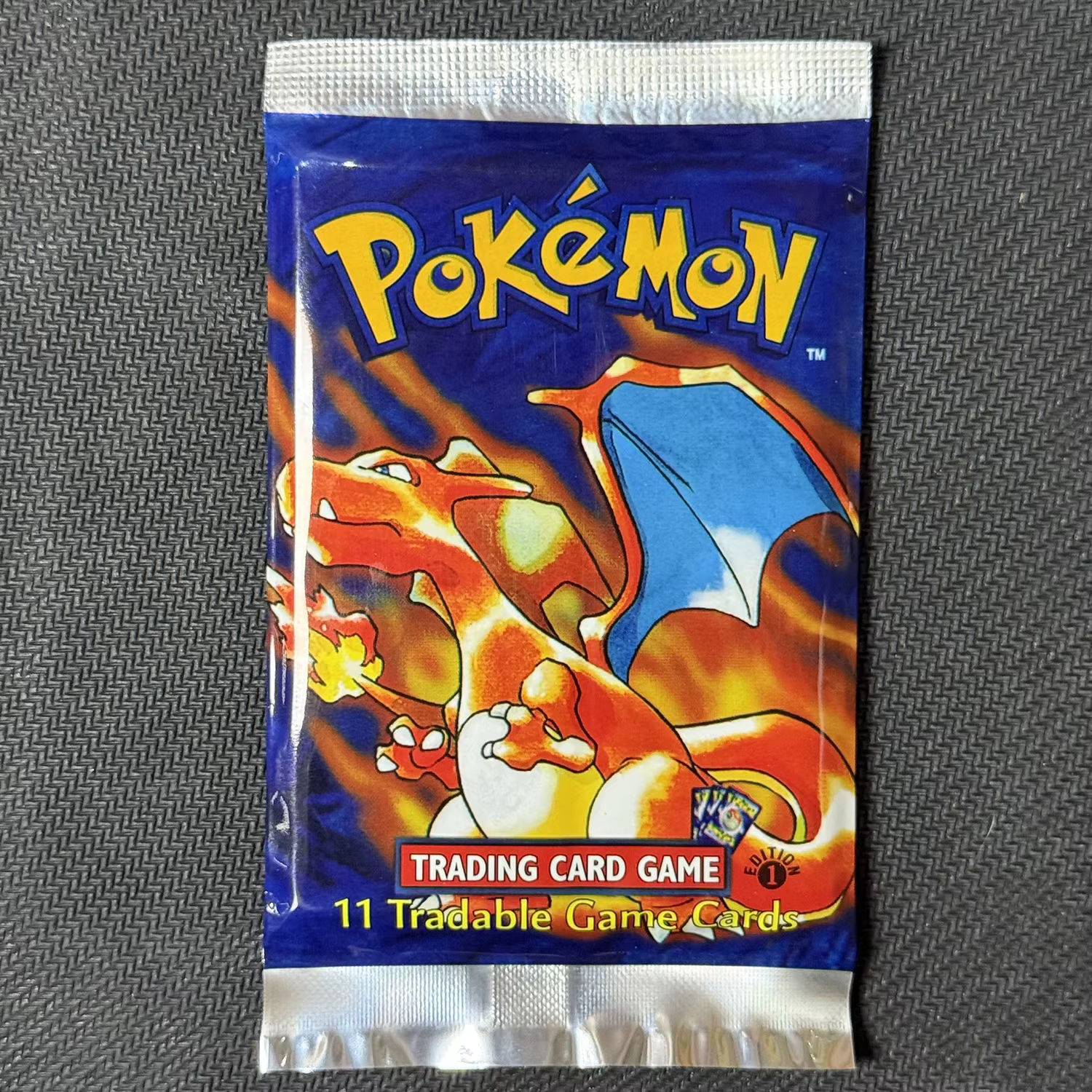 PTCG Booster Pack 11 pièces/sac 1ère édition Pack Charizard jeu de cartes à collectionner Collection