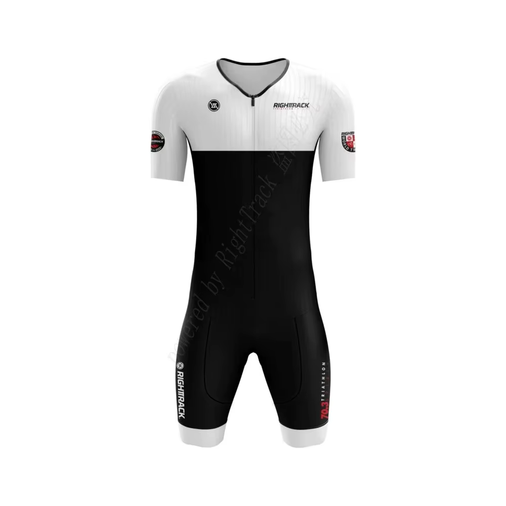 Offre spéciale Righttrack Sport Triathlon combinaison hommes à manches courtes combinaison natation 