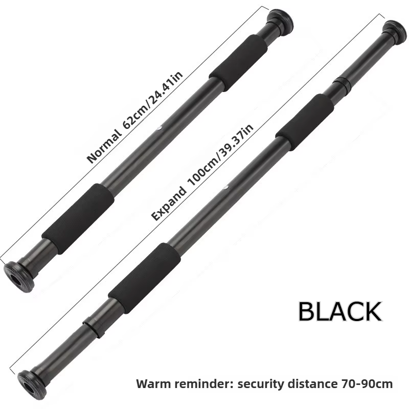 Barre de traction pour porte, barre de musculation robuste, barre de traction antidérapante pour ent