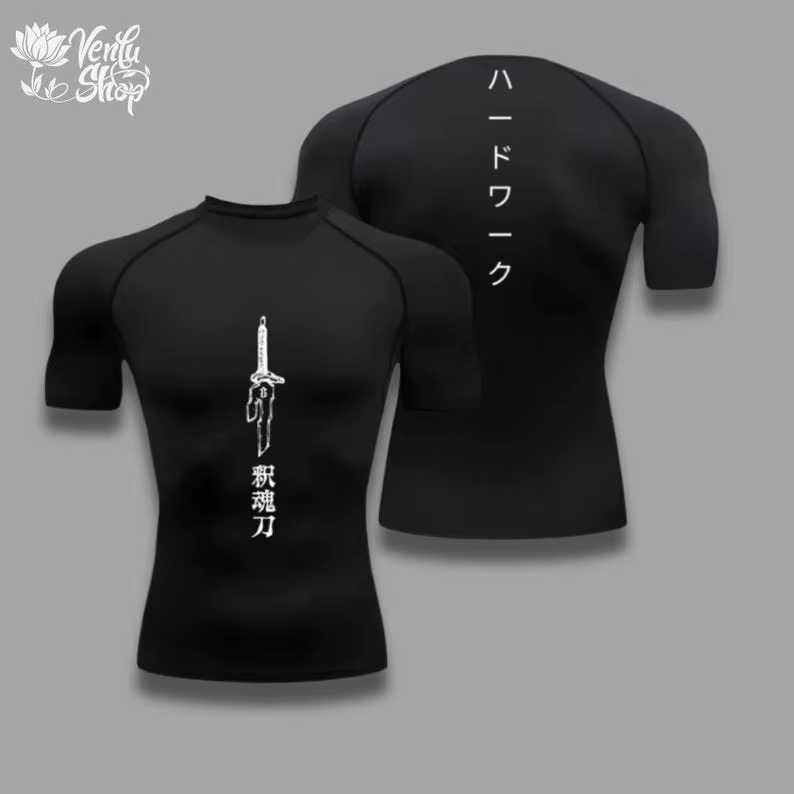 Toji Compression chemise vêtements de sport vêtements de sport gymnastique Jujutsu Kaisen compresses