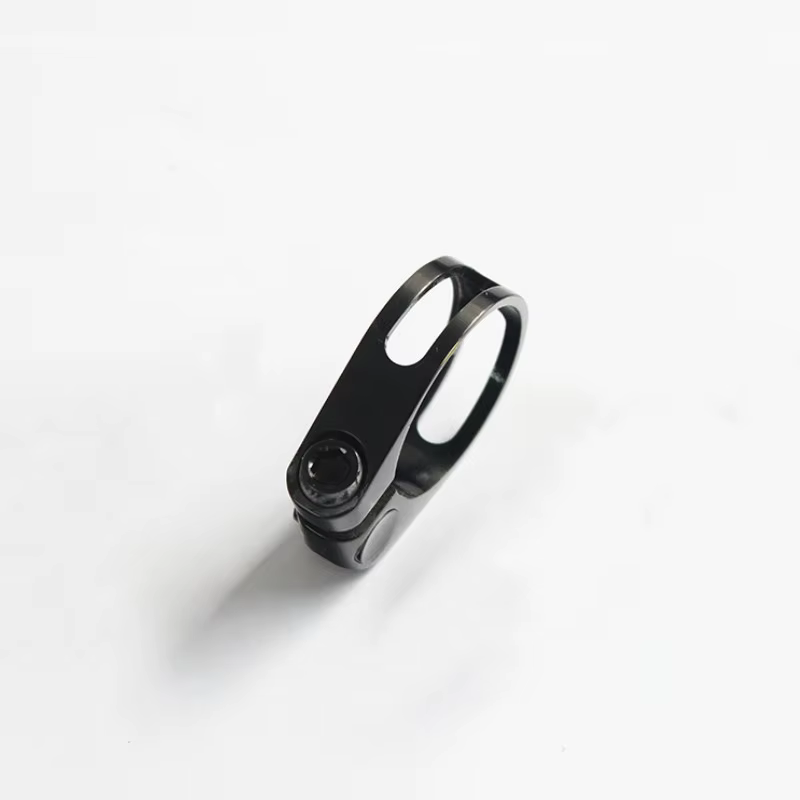 Pince de selle de vélo en titane, ultralégère, verrouillage sur tige de selle, 31.8/34.9mm