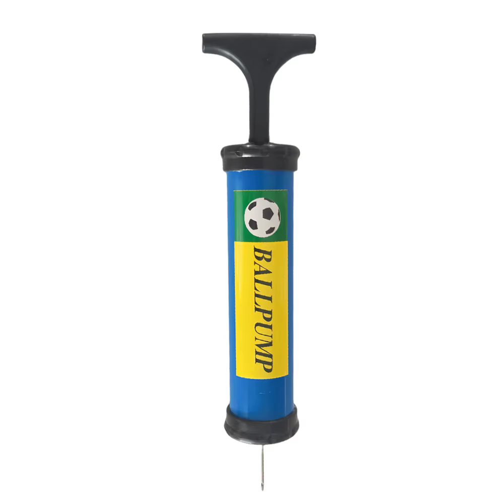 1 gonfleur de ballon, pompe à air manuelle en plastique, durable et portable, adapté au football, au