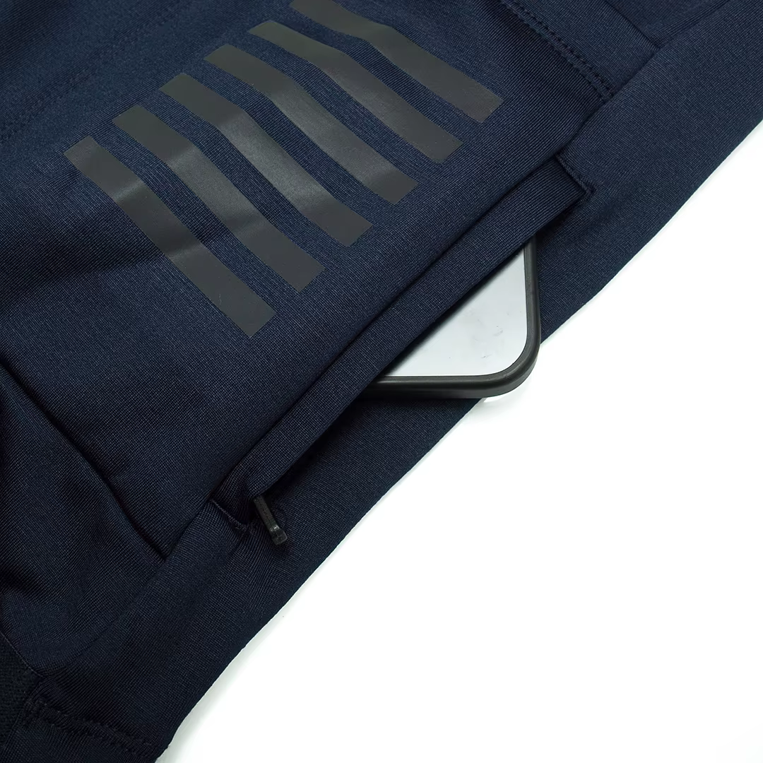 YKYW Veste Thermique Smile à Manches sulfpour Homme Maillot de Cyclisme VTT Chemises de Vélo Vêtemen