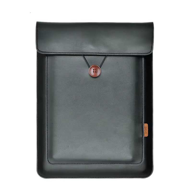 2 poches pour accessoires, housse pour ordinateur portable 13/14/15/16 pouces, étui en PU pour MacBo
