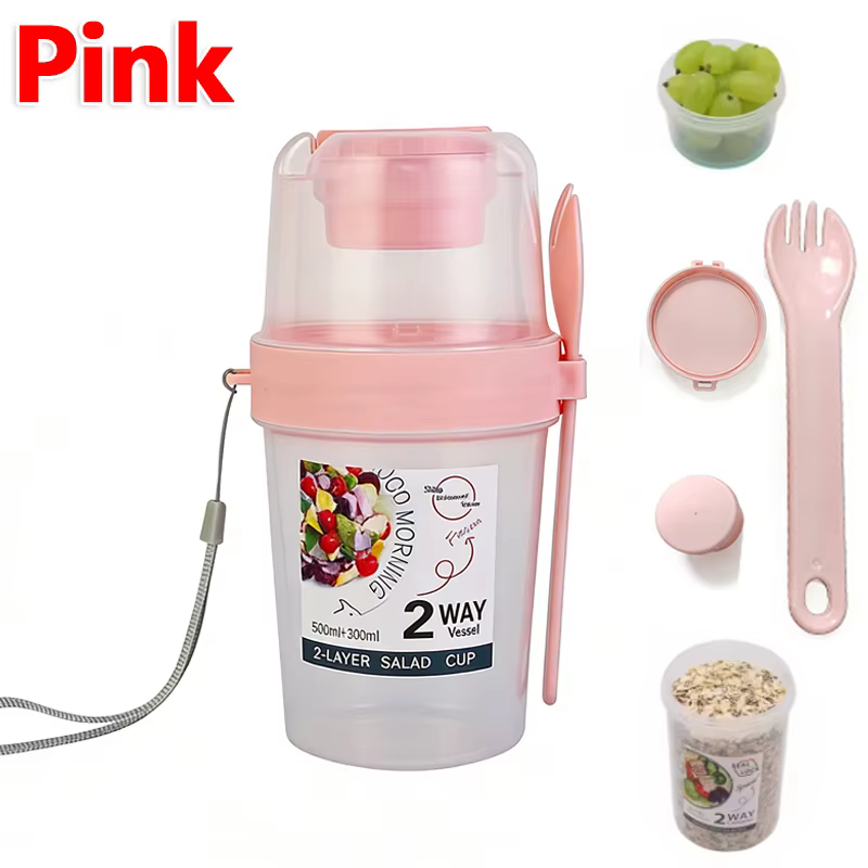 YogogeSigned Céréal Overnight Oats Snack, diligence, Cadeau, Beaucoup, diligence spanHo