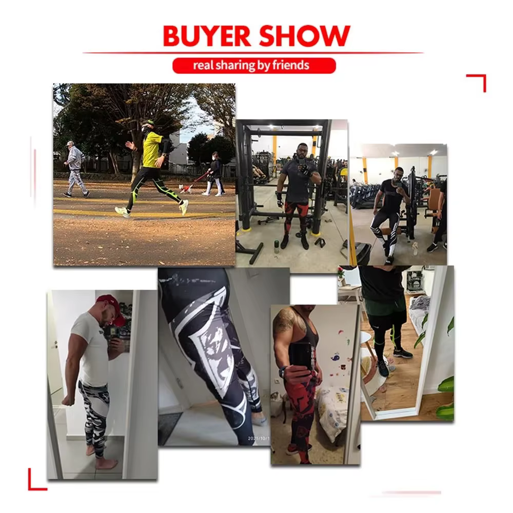 Leggings de course pour hommes, vêtements de Sport à séchage rapide, collants de Fitness, d'entraîne