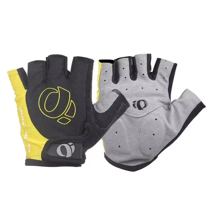 Gants de cyclisme demi-doigt Gel anti-dérapant Anti-transpiration gants de vélo de route pour hommes