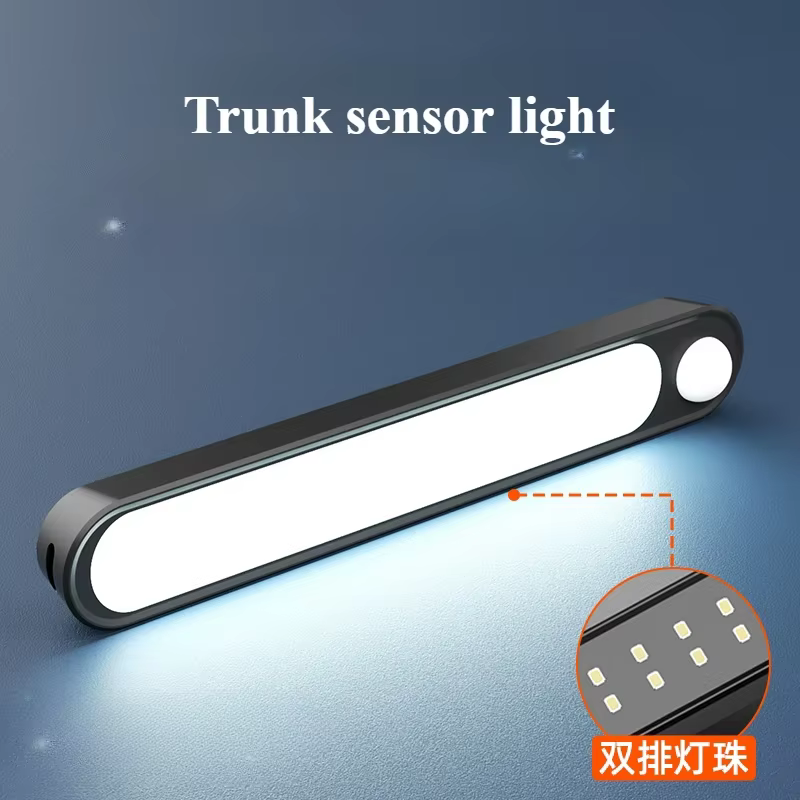Lumière de capteur de coffre de voiture pour capot de coffre de sol, barre lumineuse à Induction aut