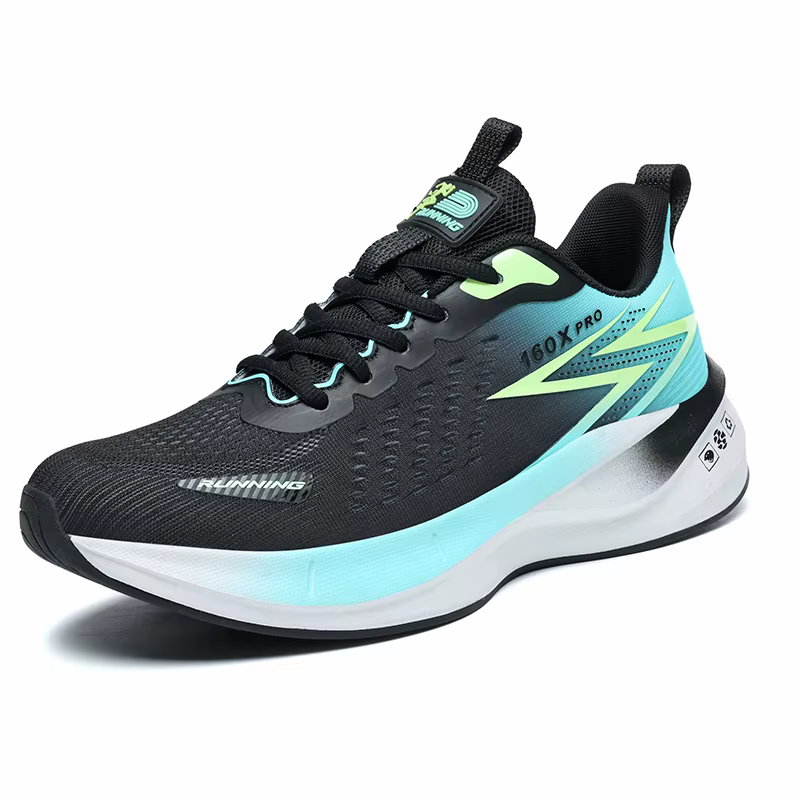 Chaussures de course spécialisées Marathon Hommes Sports Respirantes Légères Planche en carbone Femm