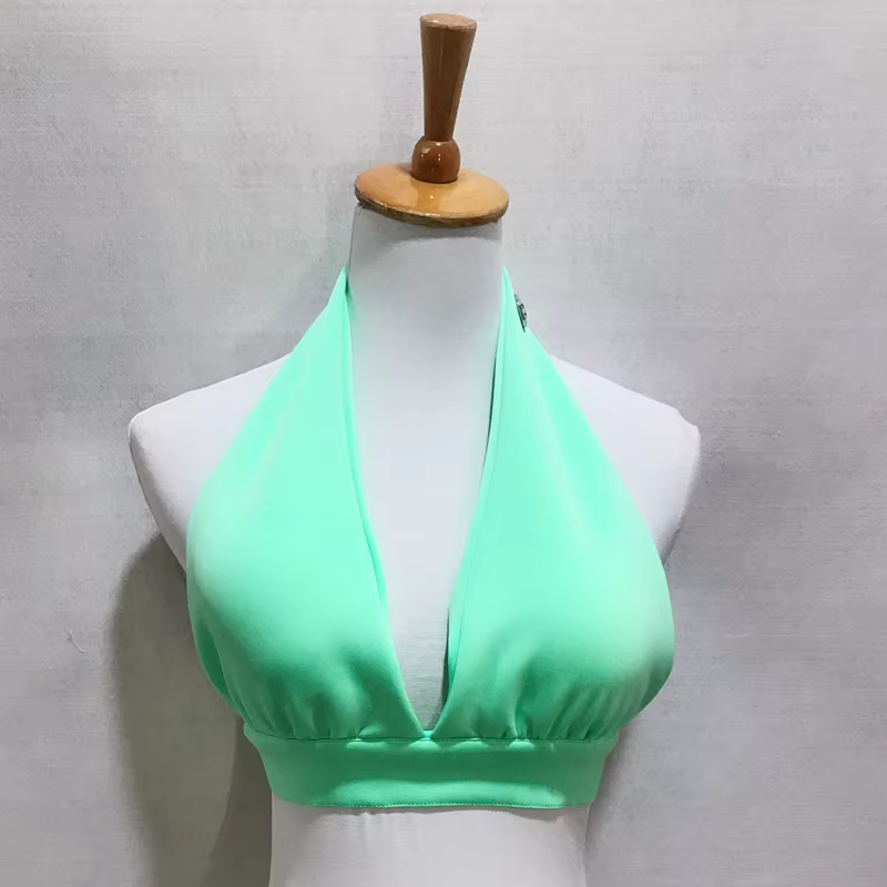 Tenue de danse pôle sexy pour femme, vêtements de performance sur scène, licou, olympiques de séparé