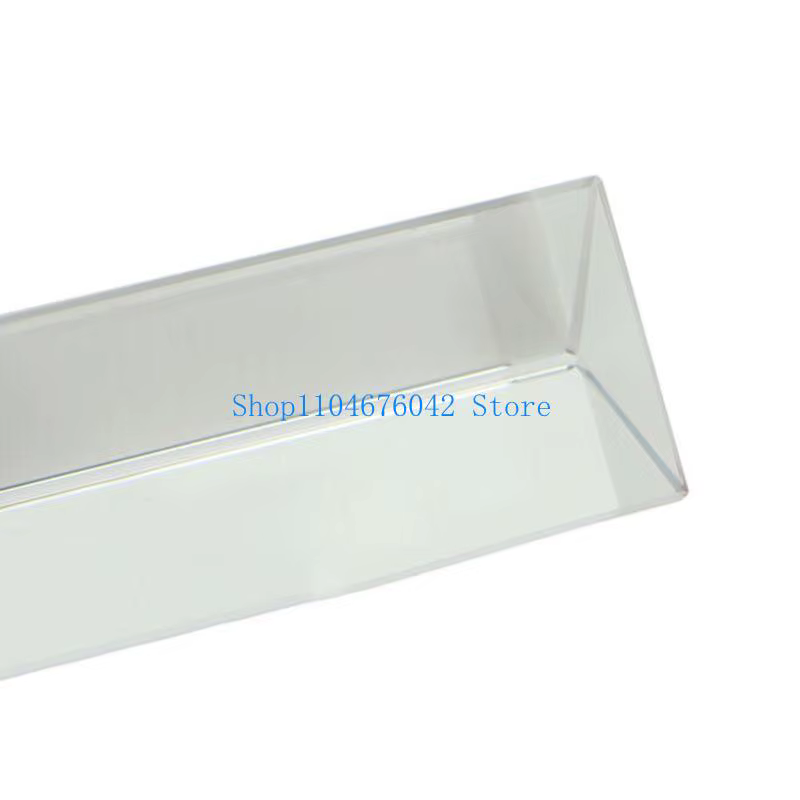 Prisme triangulaire en verre optique 652F, réfracteur pour l'enseignement du lumineux, physique, pri