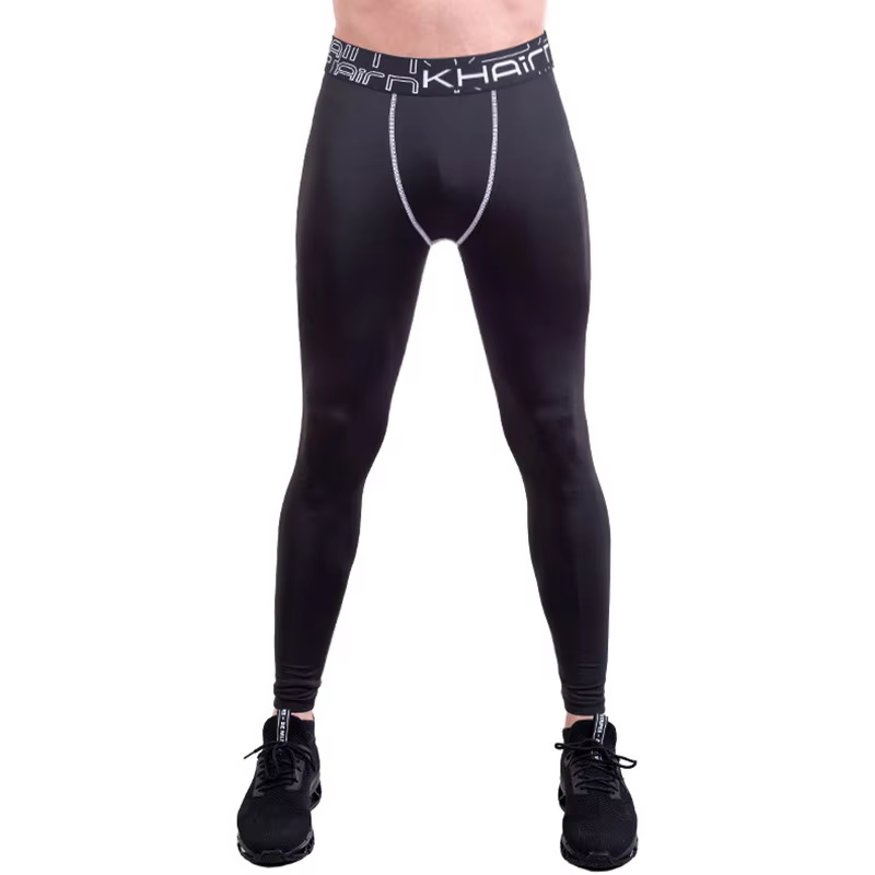 Pantalon slim grande taille pour homme, leggings de fitness, de course, de basket-ball, de sport ast