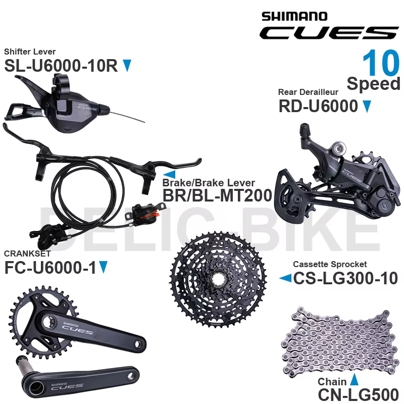 WinterMANO toxique ES U6000 Groupe SL-U6000-10R RD-U6000 FC-U6000-1 CS-LG300 CS-LG400 CN-LG500 MT200