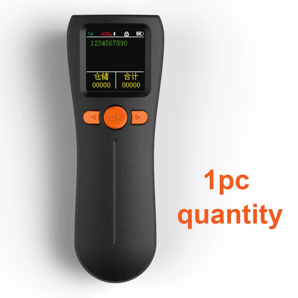 Scanner de codes à barres Bluetooth 2D Portable sans fil, Mini lecteur de Code QR de poche avec lect