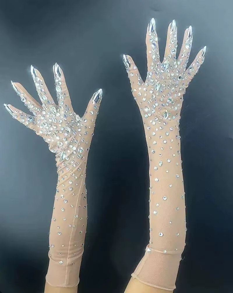 Sexy discothèque Bar femmes scène porter pôle danse justaucorps fête Rave danse Costume brillant str