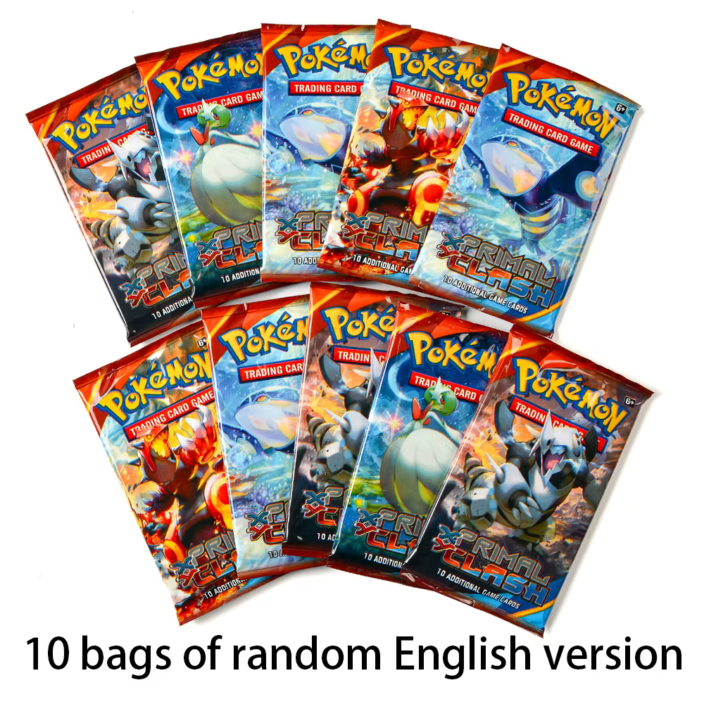 360 pièces anglais Pokémon TCG: Primal Clash Booster boîte Pokemon carte commerciale 36 Pack boîte