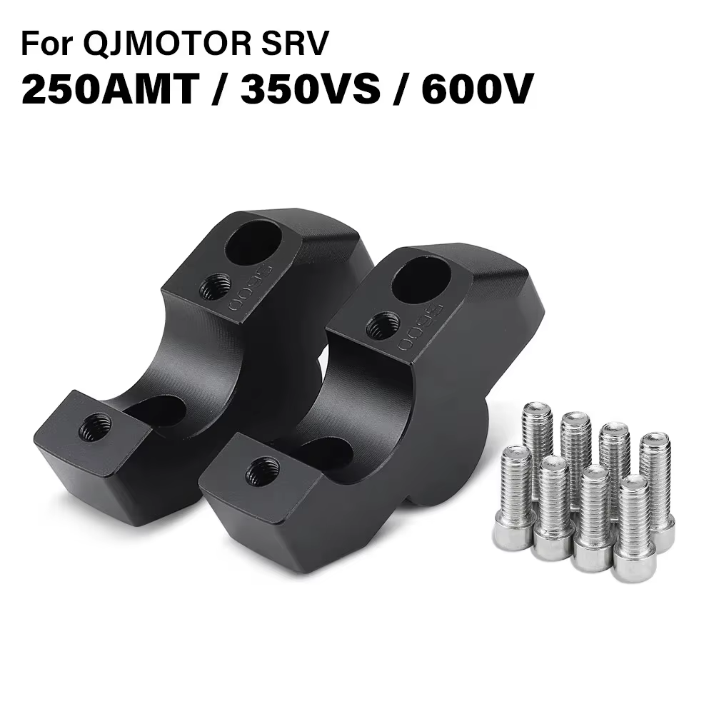 Rehausseur de guidon pour QJMOTOR SRV250 AMT SRV350VS SRV600V SRV 250AMT 600V Moto, adaptateur d'ext