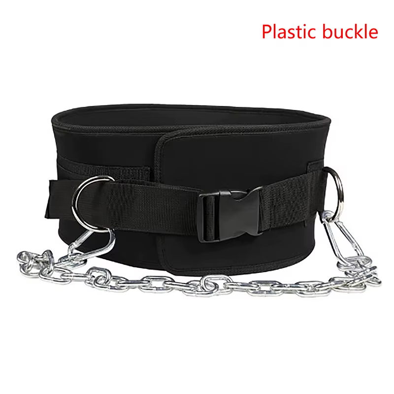 Ceinture de trempage robuste avec chaîne en métal pour les entraînements de gymnastique complets