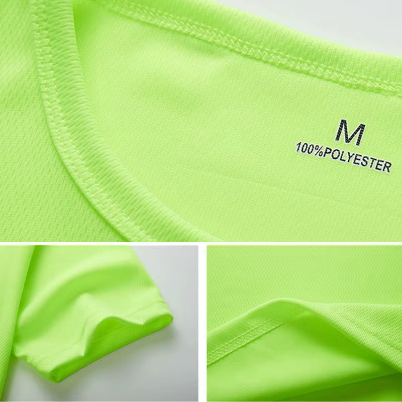 T-shirt de sport multicolore à manches courtes pour homme, maillot de gym, chemise de fitness, t-shi