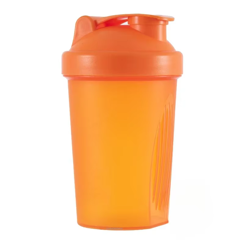 Bouteille Shaker de 400ML avec boule en acier inoxydable, sans BPA, en plastique, anti-fuite, pour l