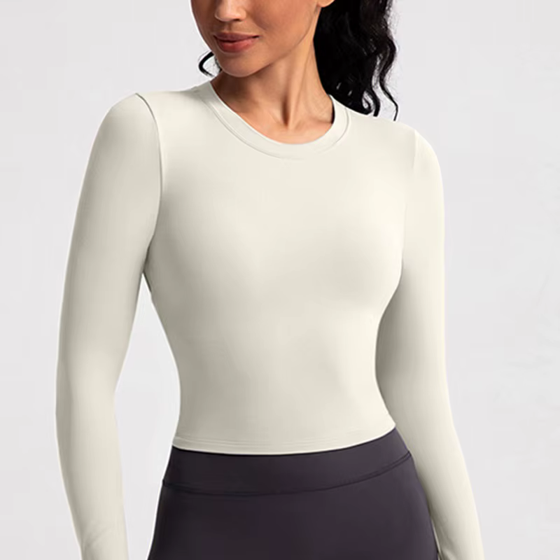 Cloud Hide – chemises de Yoga noires pour femmes, chemisier à manches longues, grande taille, haut d