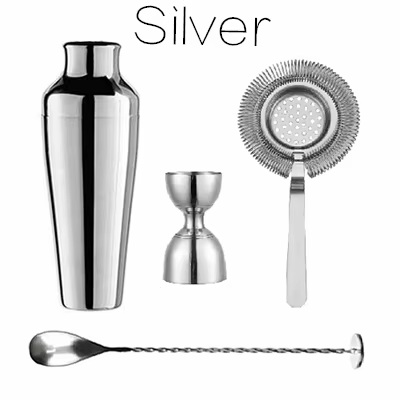 Ensemble de Bar Shaker à Cocktail, ensemble de Bar Shaker plaqué or en cuivre, Kit de barman 4 pièce