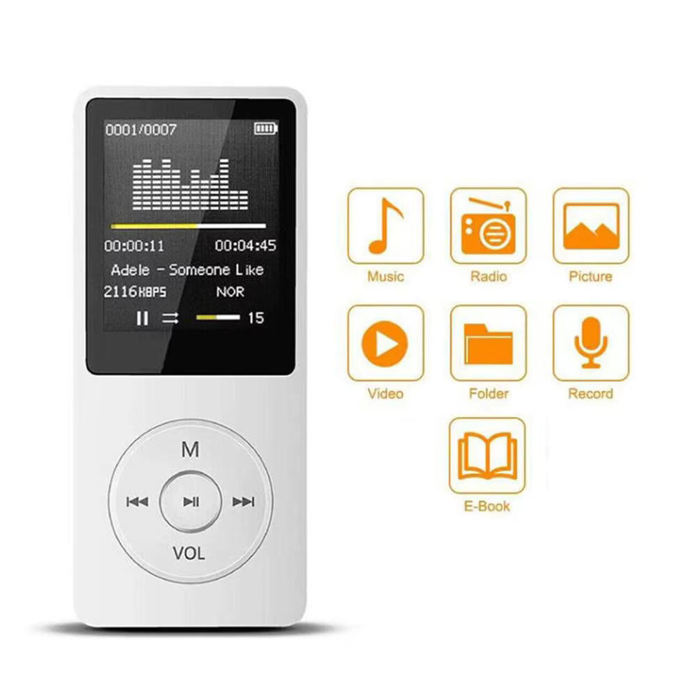 Lecteur MP3 Sports de plein air Fitness Mini baladeur Mp4/mp3 Support Bluetooth lecteur de musique s