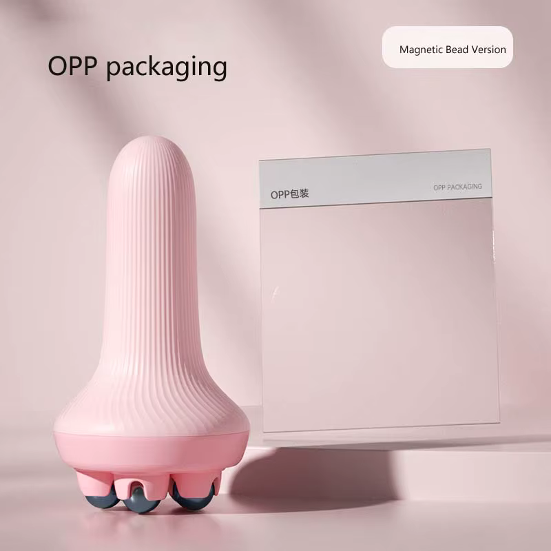 Masseur corporel complet rotatif à 360° pour affiner le visage, rouleau de massage portable à billes