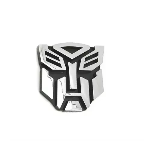 Autocollants de voiture 3D Transformers, logo Decepticons Autobots, autocollants pour voitures rayée