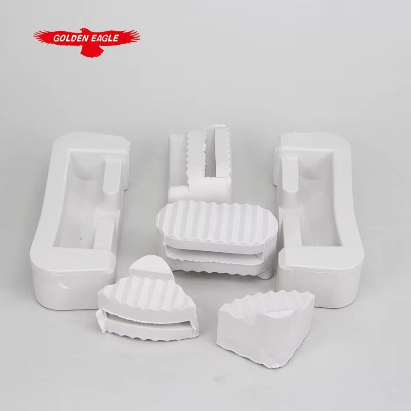 Accessoires pour machines à coudre industrielles : Patins synchronisés à 6 points, patins d'angle, b