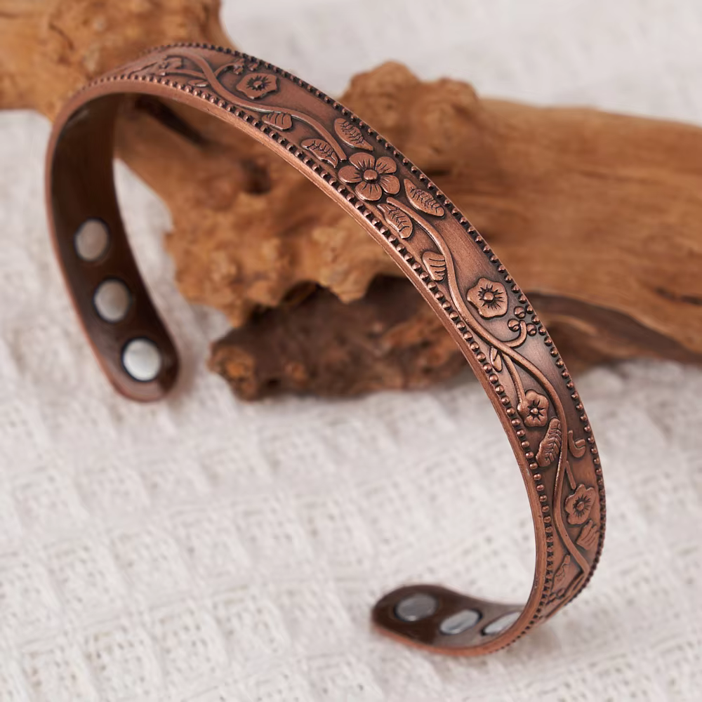 Bracelet à énergie magnétique de style européen et américain Vintage, accessoire tendance magnétique