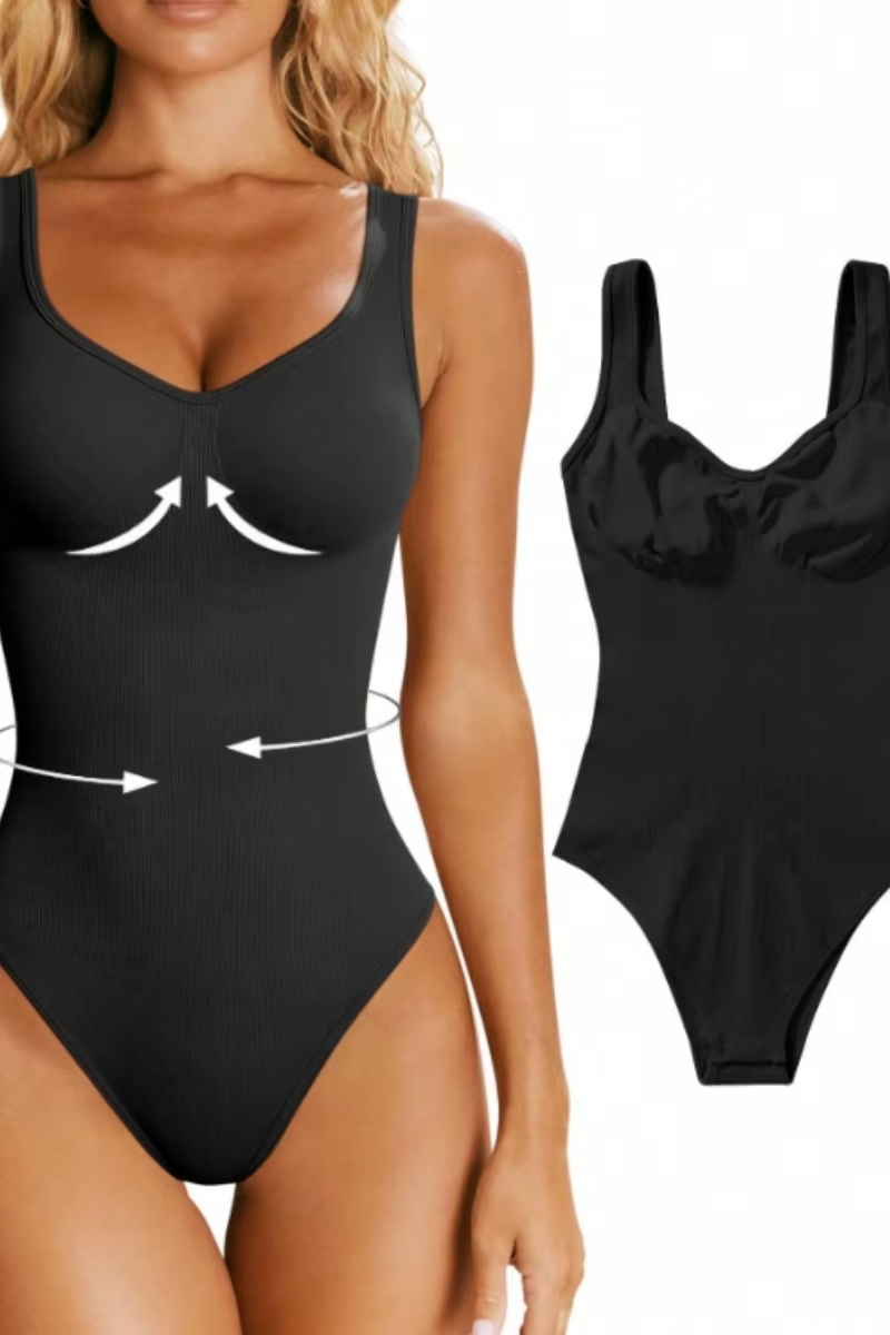 Vêtements de sport pour femmes, bretelles à col bas, body de fitness de yoga haut, vêtements ajustés