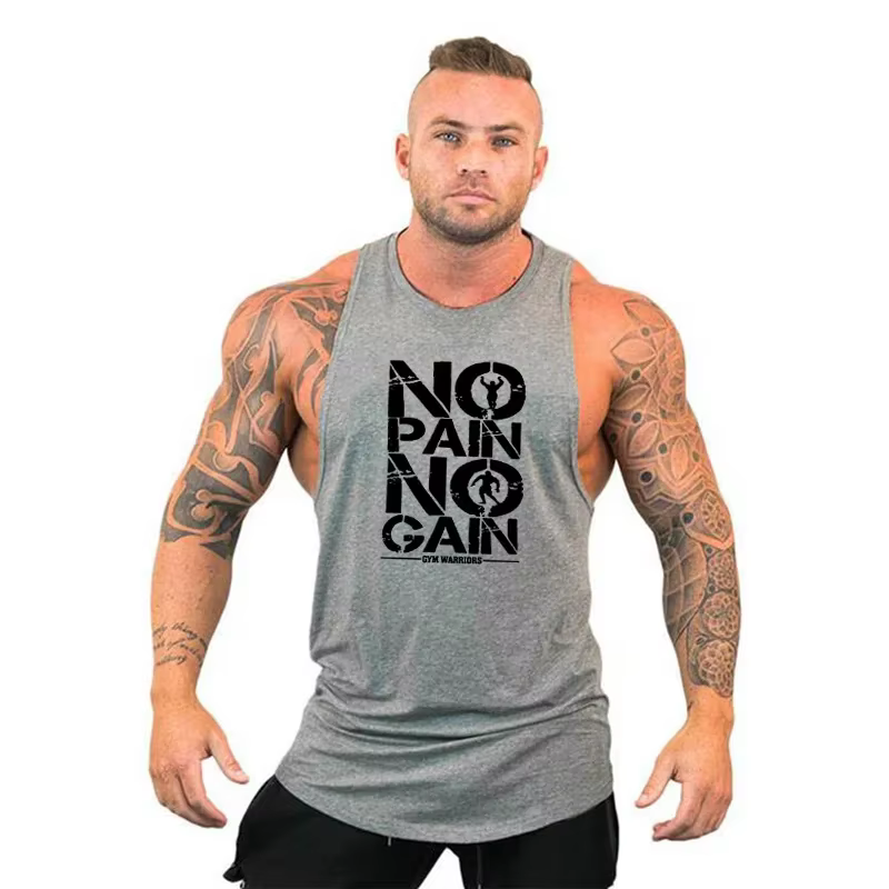 Marque gymnases vêtements hommes musculation à capuche débardeur coton sans manches gilet sweat Fitn