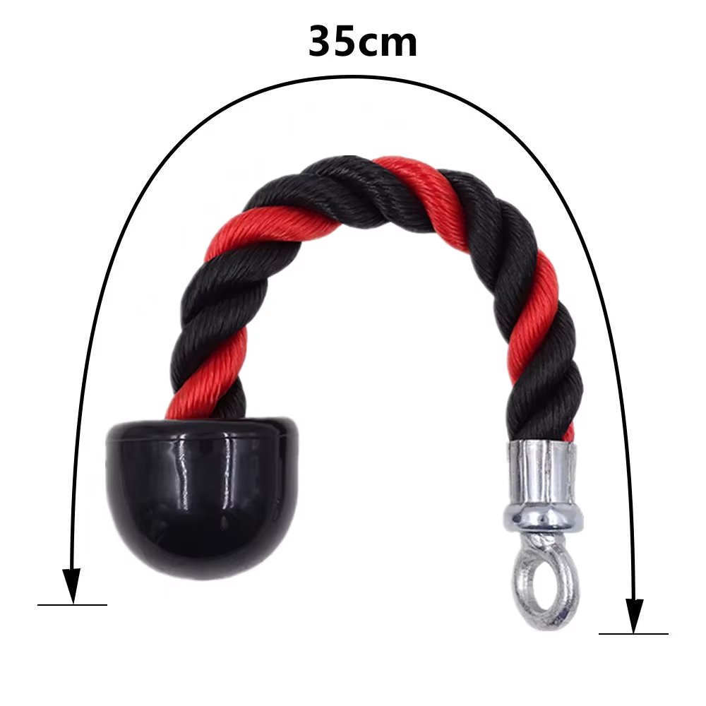 Corde de Triceps d'entraînement de vélo de gymnastique, cordon de traction pour le Fitness, crunches