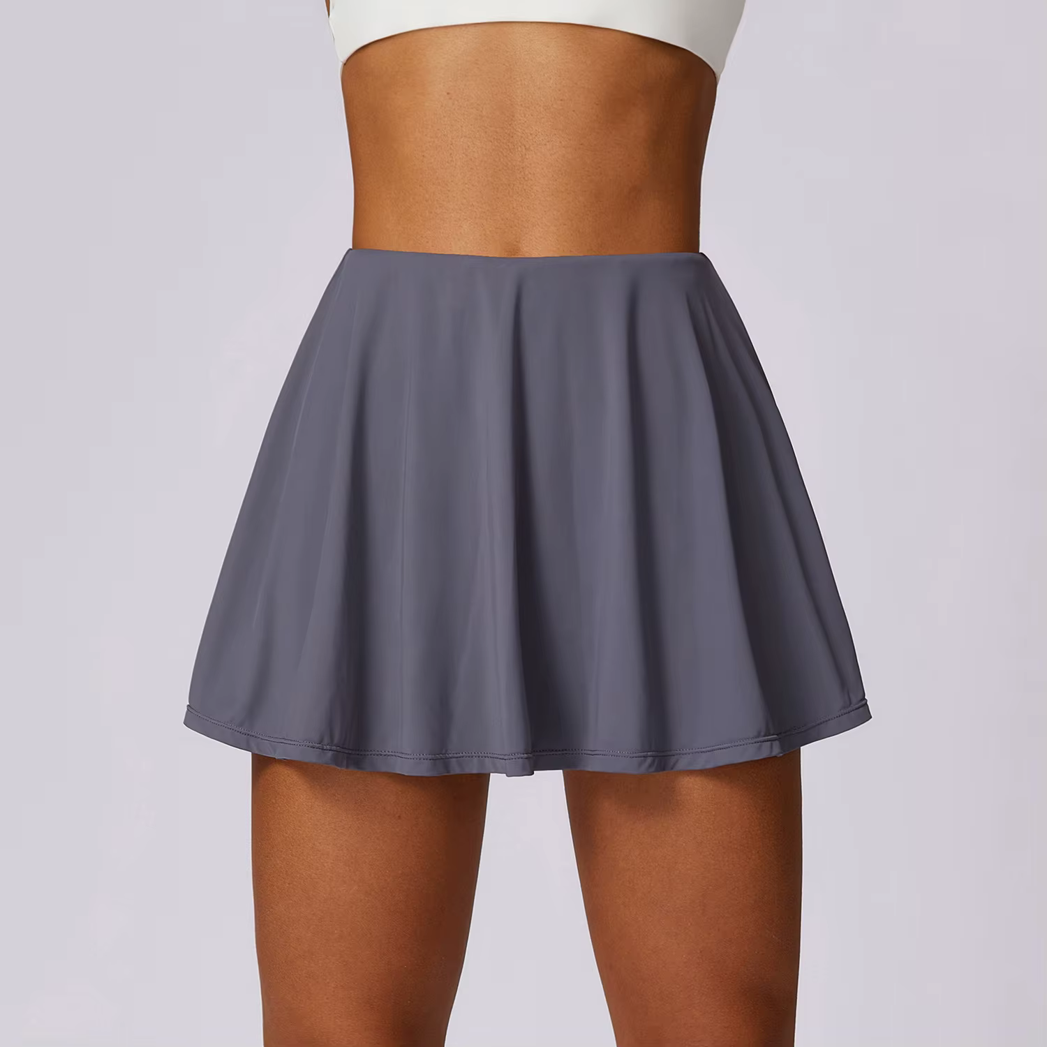 Jupe de yoga taille haute, vêtement de sport, tennis, fitness, push-up, séchage rapide, protection s