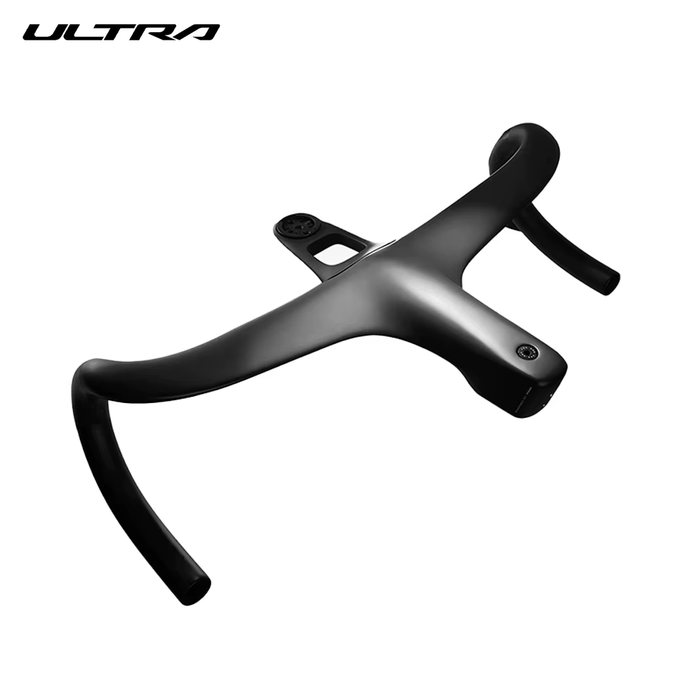 LE ONE ULTRA aéro carbone guidon intégré Trace caché guidon de vélo de route 380/400/420 28.6mm vélo