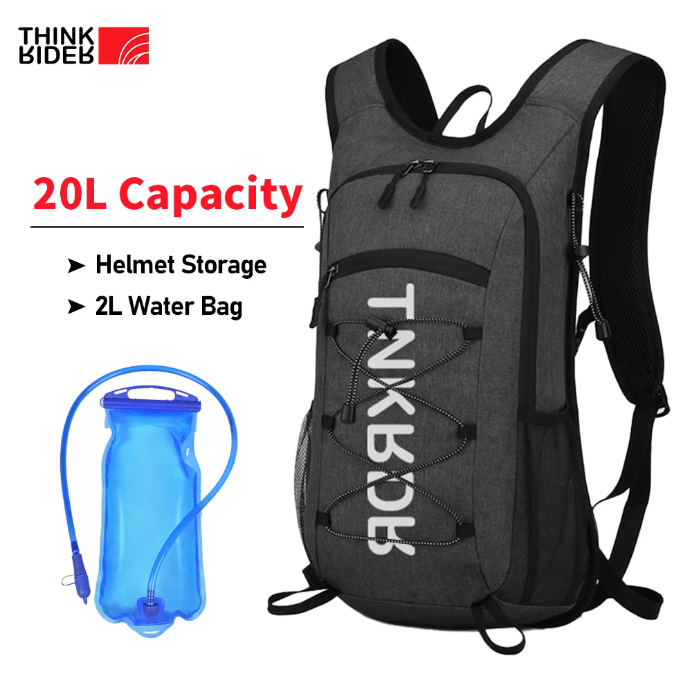 ThinkRider 20L sac à dos d'hydratation léger, sac à dos de course avec vessie d'eau 2L, sac à dos hy